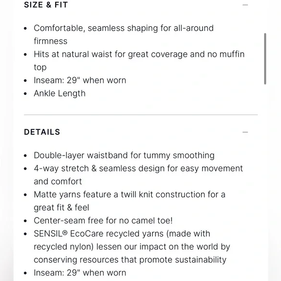 Black Spanx Seamless Leggings NWT size M (6-8) - Picture 9 of 9